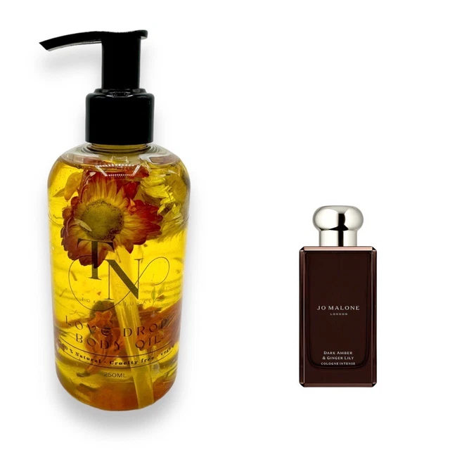 Jo malone london dark amber and 2025 ginger lily dry body oil