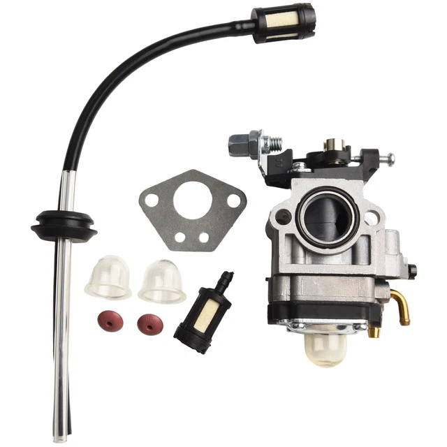 Carburatore Per Decespugliatore 52cc Compatibile Con Fuxtec, Einhell, Zipper, Brast - Kit 9 Pezzi - Foto 2