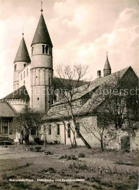 72925149 Gernrode Harz Stiftskirche und Cyriakus Heim Gernrode Harz