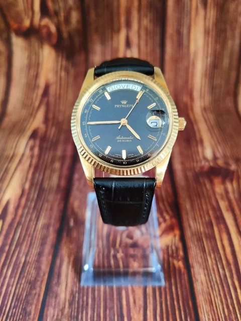 Pryngeps Daydate President Orologio Vintage Watch Oyster Case Oro Gold 18Kt Gwo