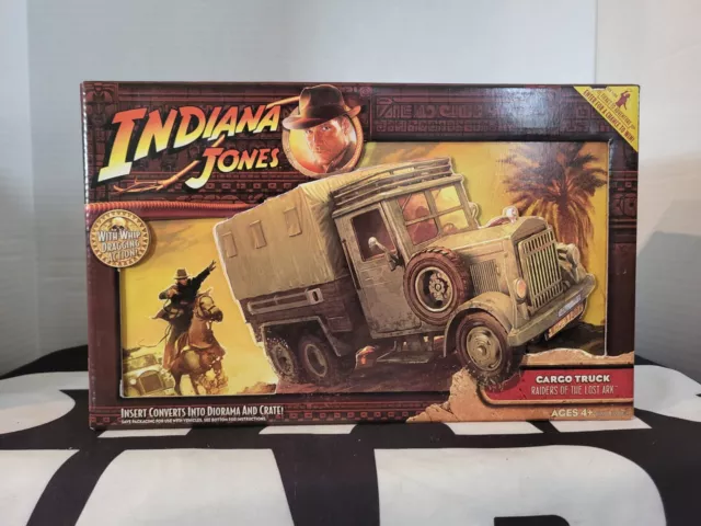 Cargo Truck Raiders of the Lost Ark INDIANA JONES Hasbro NEW Sealed VERSION #2