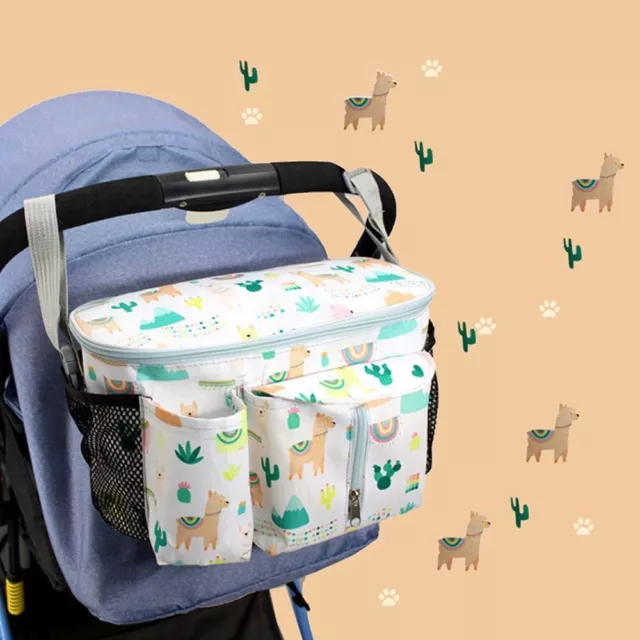 Universal Buggy Baby Pram Organizer Carriage Bottle Holder Stroller Storage Bag