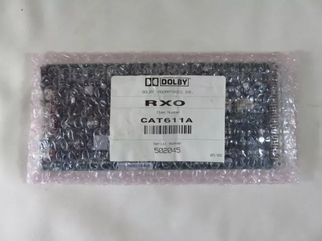 BRAND NEW SEALED! ~ Dolby RXO CAT611A Circuit Board - impossible to find!
