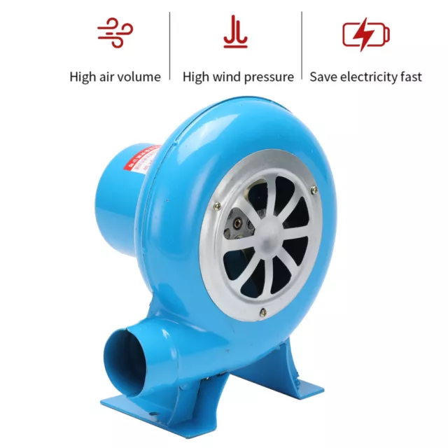 Combustion Blower Stove Fire Electric Fan Forging Stove Adjustable Speed 80W