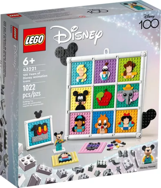 Lego 43221 - 100 ans d'icônes Disney - Neuf