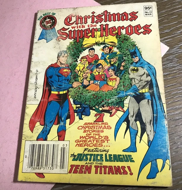 Christmas With The Super Heros Mini Comic Blue Ribbon Digest 1982 #22 Vol. 4