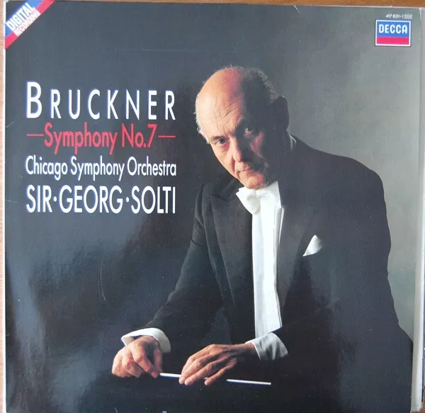 Anton Bruckner - Symphony No.7 - Used Vinyl Record - J12716Z