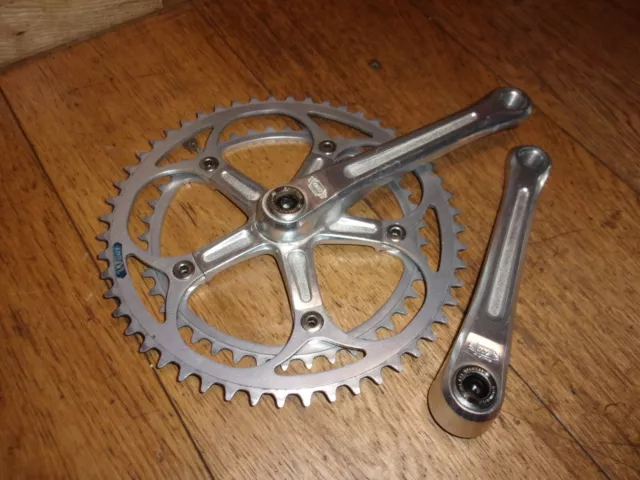 pedalier Shimano FC-6200, 600 EX Arabesque 170mm old crankset Japan One key