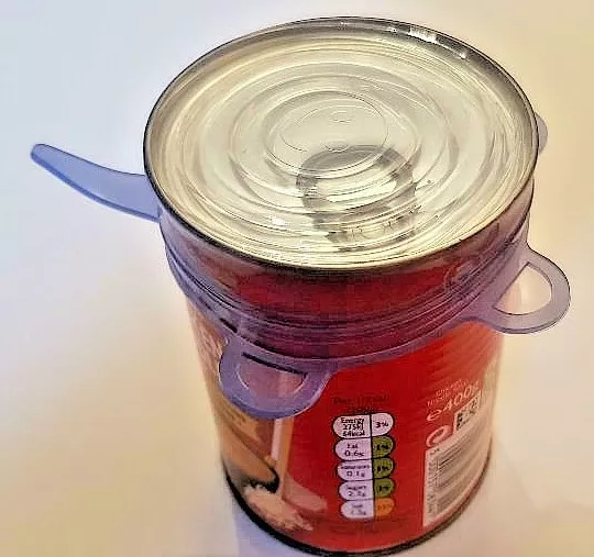 Silicone Stretch Tin Can cover Lids for For everyday use & Pet food UK SELLER