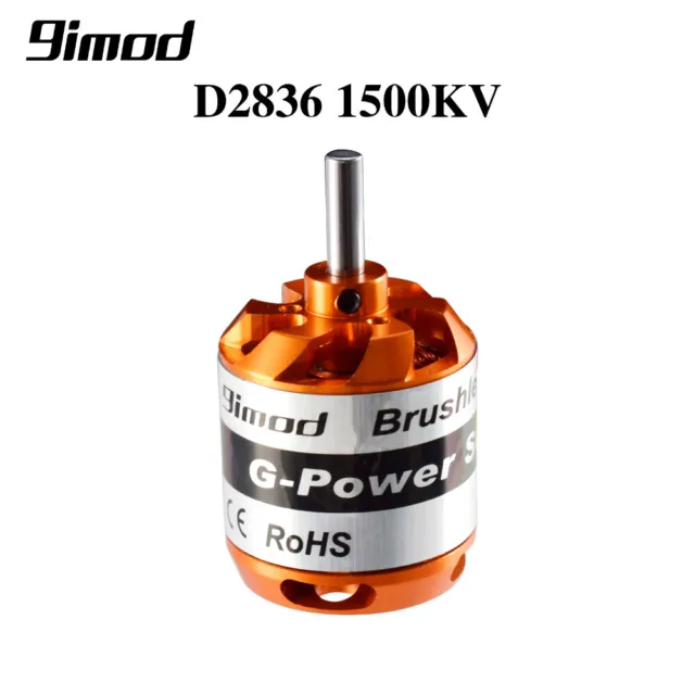 9imod D2836 Brushless Multi-copter Outrunner Motor 1500KV 2-4S For RC Aircraft