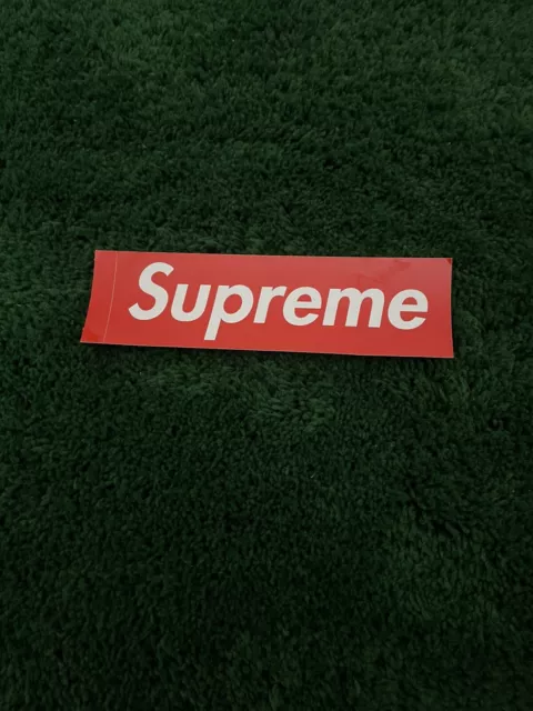 Supreme lv box logo sticker top