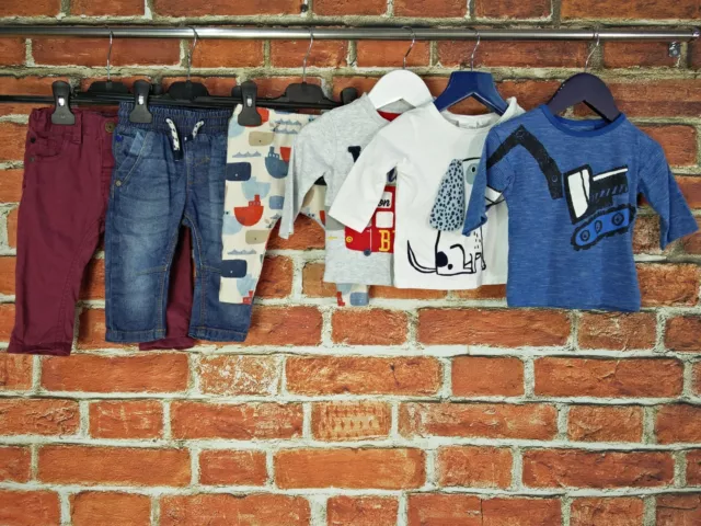 Baby Boy Bundle Age 3-6 Months Next Mothercare Trousers Jeans Top T-Shirt 68Cm