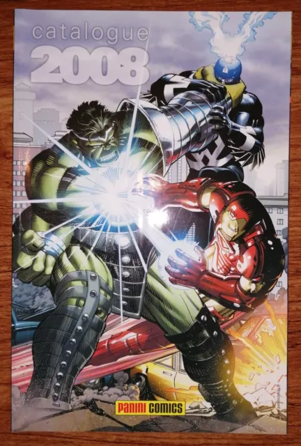 Catalogue Panini Comics 2008 Marvel France World War Hulk  80 Pages X-Men Thor