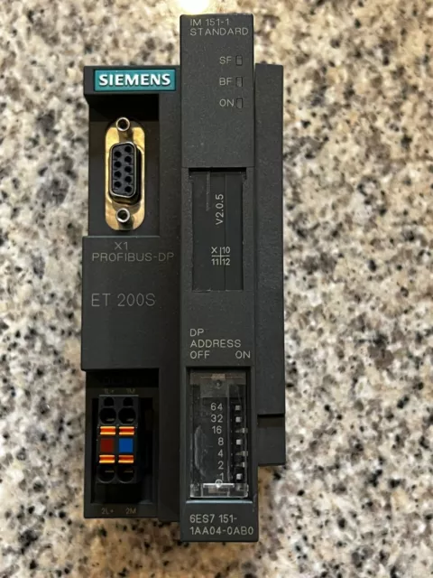 Siemens Simatic S7 ET 200S 6ES7151-1AA04-0AB0 IM 6ES7 151-1AA04-0AB0