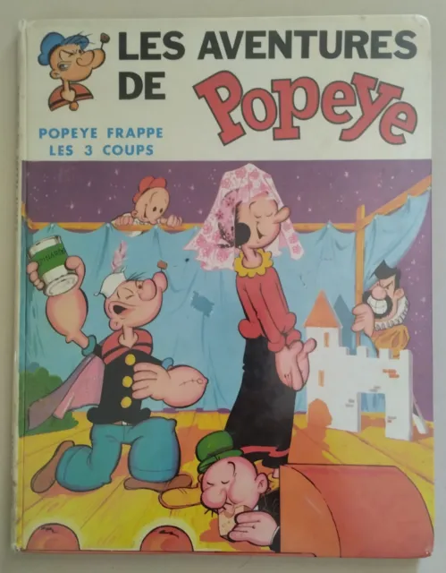 BD Les Aventures de Popeye Frappe Les 3 Coups