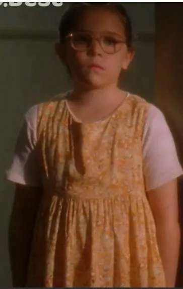 CHILD ACTOR Little Dress Screen Worn MAE WHITMAN STAR Used in HOPE FLOATS TAGS 2