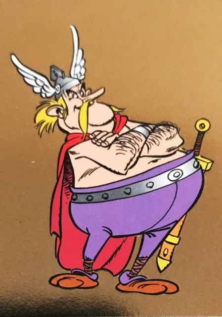 N°80 - Asterix 60 ans d'aventures panini sticker vignette carte card figurina