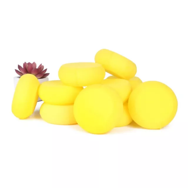 10pcs Round Synthetic Artist Paint Sponge Craft Sponges for Painting Pott#w#