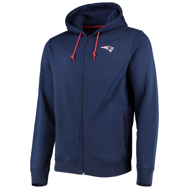New England Patriots Split Graphic NFL Zip Hoody