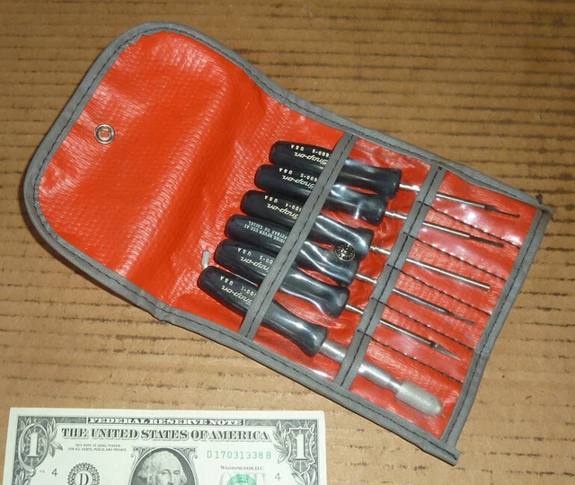 VINTAGE SNAP ON.USA Tools,TT600,6 Piece Electrical Terminal Release Kit