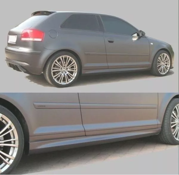 Seitenschweller Schweller Tuning für Audi A3 3trg M250 unlackiert