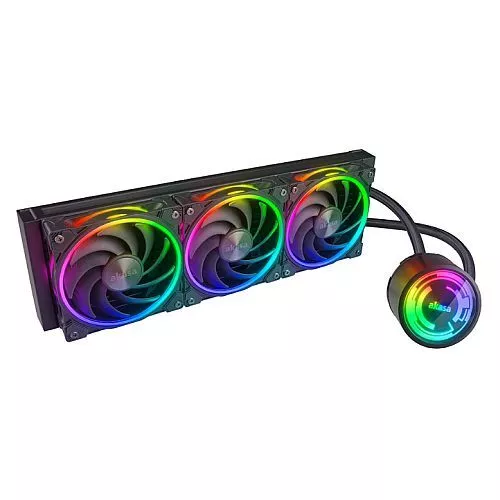 Akasa Soho 360 Dusk Edition 360Mm Argb Liquid Cpu Cooler Rgb Controller Triple R