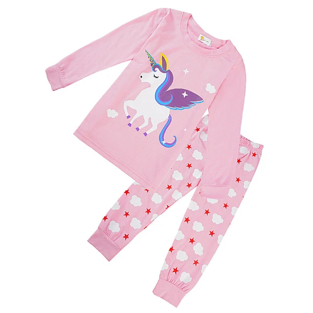 Pigiama bambini abbigliamento per il tempo libero casa unicorno cloud star bambini abbigliamento salotto autunno