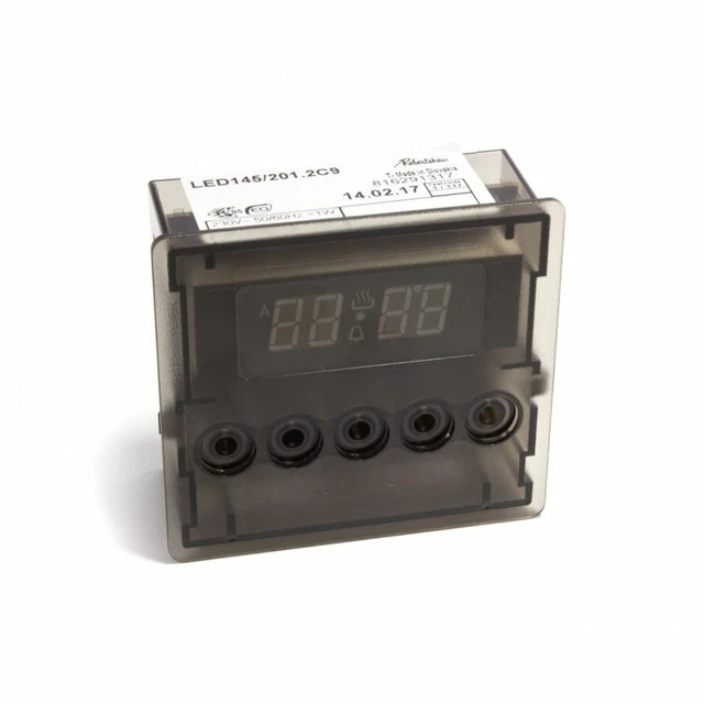SMEG GENUINE OVEN Cooker Digital Clock Timer 5 Button Spare Part £79.99