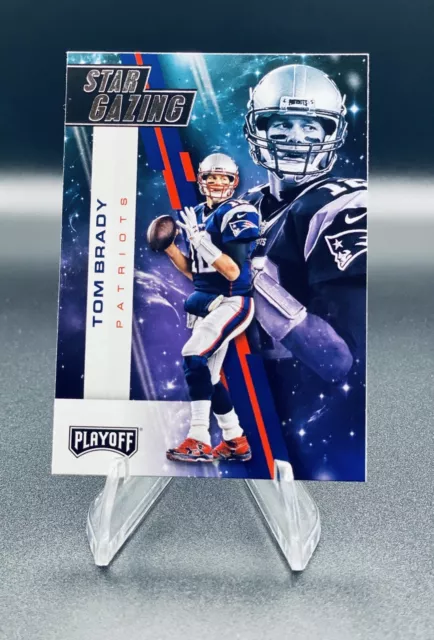 Tom Brady 🔥 2017 Panini Playoff Star Gazing #3 New England Patriots Nfl