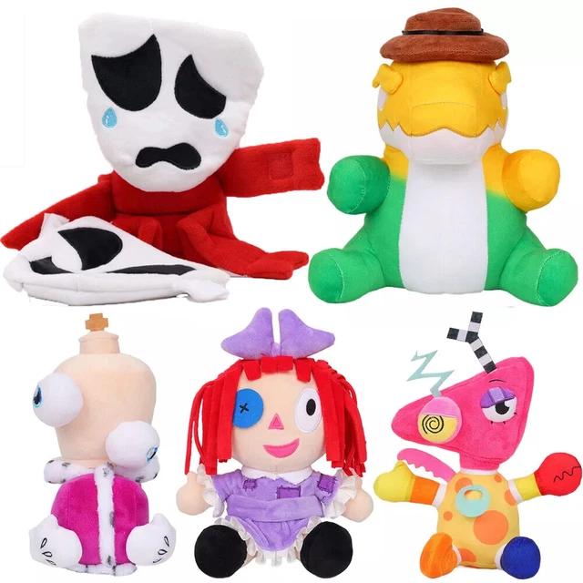 The Amazing Digital Circus Pomni Jax Brinquedo de Pelúcia Plush Cartoon