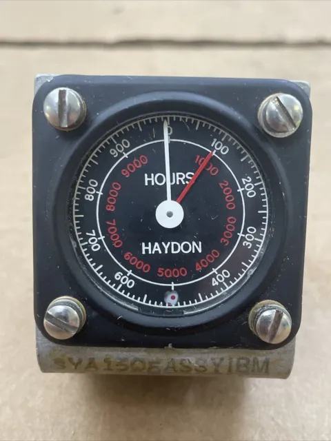 HAYDON 7008-002 Hour Meter Elapsed Time Indicator 115V, 380-420 Cycles *USA*