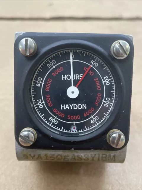 HAYDON 7008-002 Hour Meter Elapsed Time Indicator 115V, 380-420 Cycles *USA*