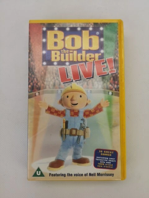 BOB THE BUILDER Live! (VHS, 2002) £8.99 - PicClick UK