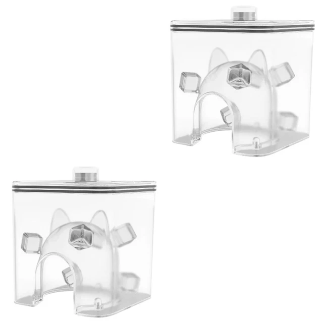 2x Hamster Kleine Pet Hideout Keramik Guinea Pig Chinchillas Bett Chinchilla Chi