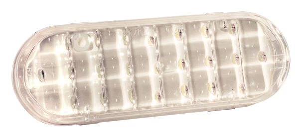Grote 62561 Supernova Oval Single-System LED Backup Light (Grommet Mount)