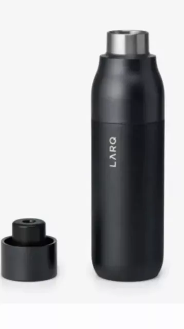 LARQ Bottle PureVis - Self-Cleaning and Insulated 500ml / 17oz (Obsidian Black)