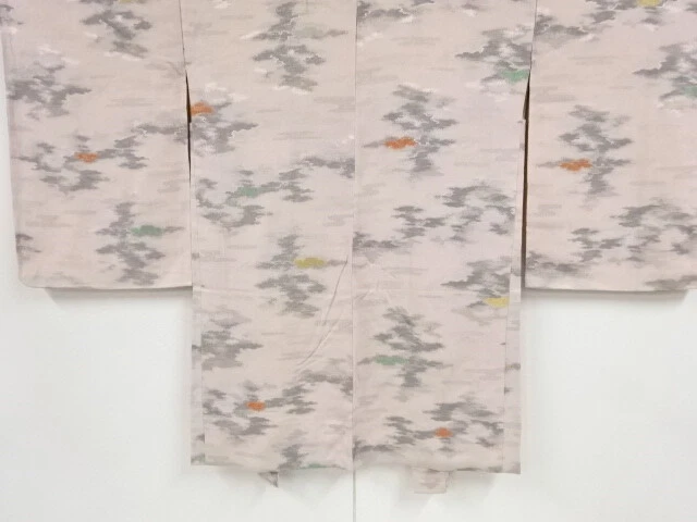 46539# Japanese Kimono / Antique Haori / Woven Haze
