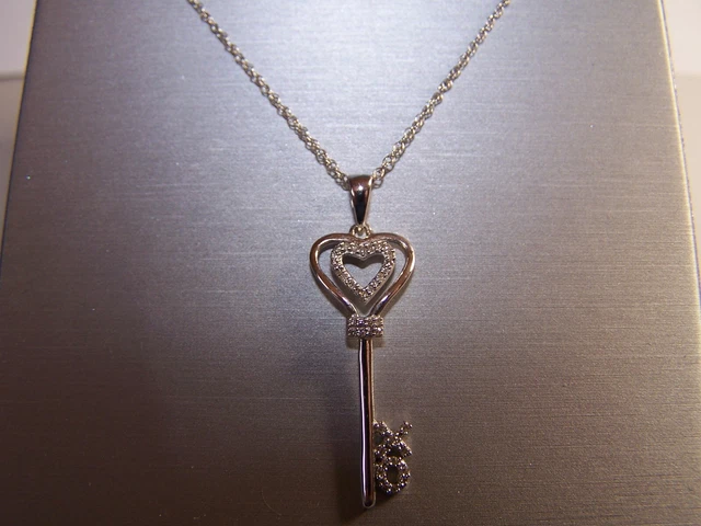 Zales key to my heart necklace sales