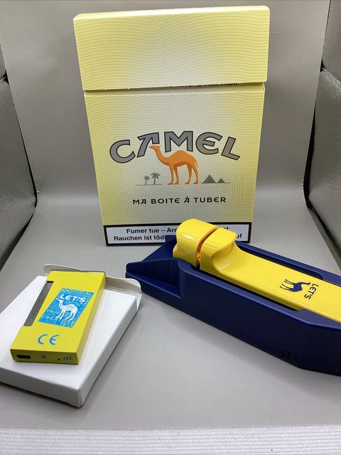 Briquet électronique Camel En Acier – Rechargeable USB Collector