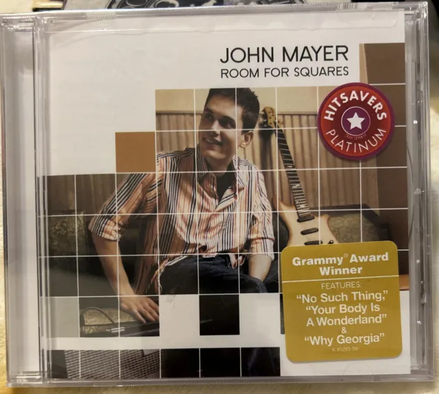 Room for Squares by John Mayer (CD, 2001) 14 Great Hits!! Brand New In Plastic!!