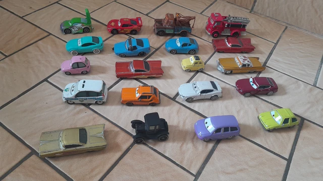 Disney Pixar Lot De 20 Voitures Cars De Course Lot 12 2