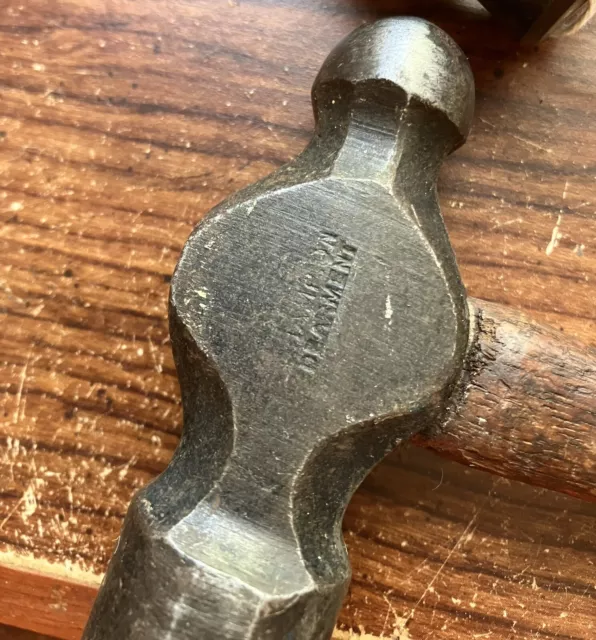 Vintage Champion DeArment 8 oz Ball Pein Peen Hammer Mechanic Machinist Tool E
