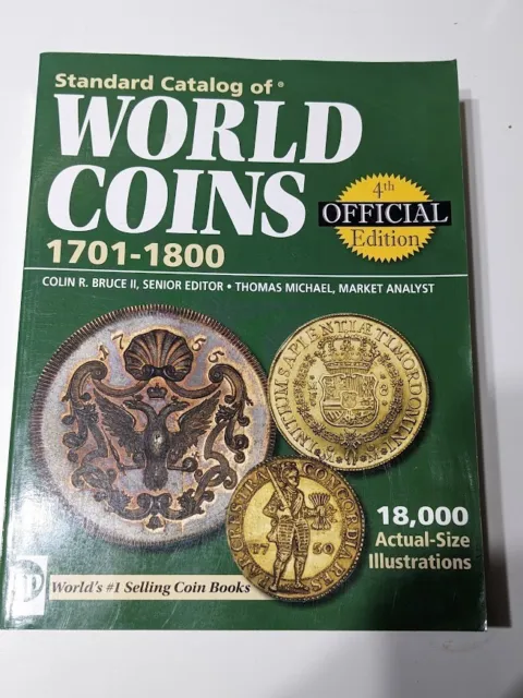Standard Catalog of World Coins 1701-1800 4th Edition Colin Bruce Thomas Michael