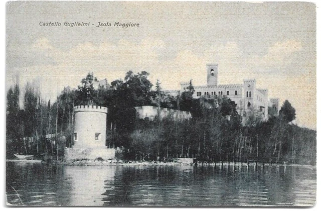 Cartolina Di Verbania ,Castello Guglielmi - Isola Maggiore - Lago Maggiore