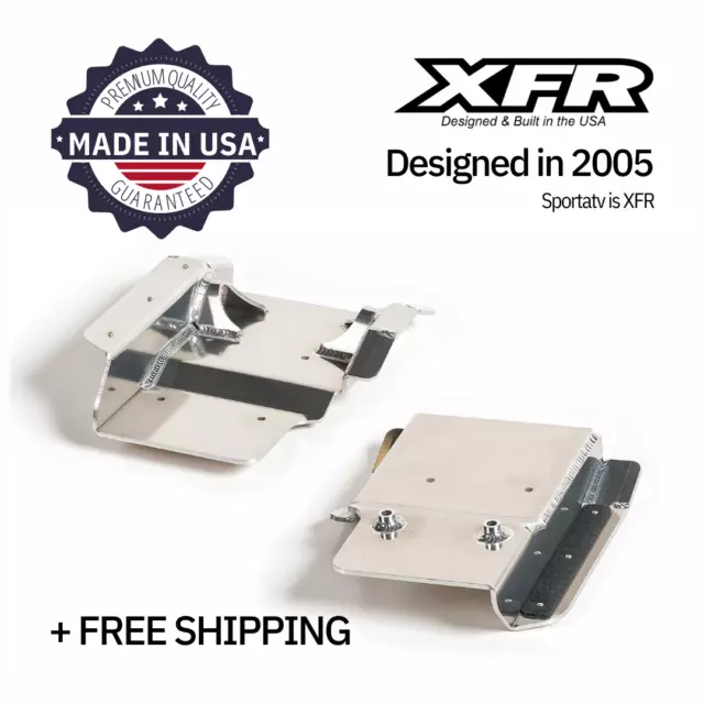 XFR Yamaha YFZ450 YFZ 450 ATV Swing Arm Skid Plate Fits 2006 - 2009  - -  SP206B