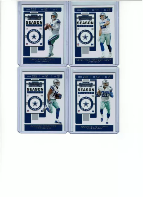 2019 Contenders Football Team Sets (Base Cards ) Pick Your Team