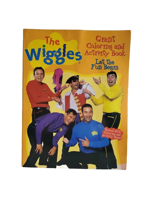 THE WIGGLES GIANT Coloring and Activity Book Let the Fun Begin £10.12 ...