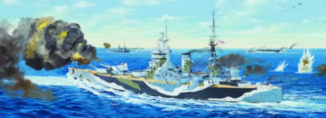 Trumpeter 1/200 HMS RODNEY Model Kit