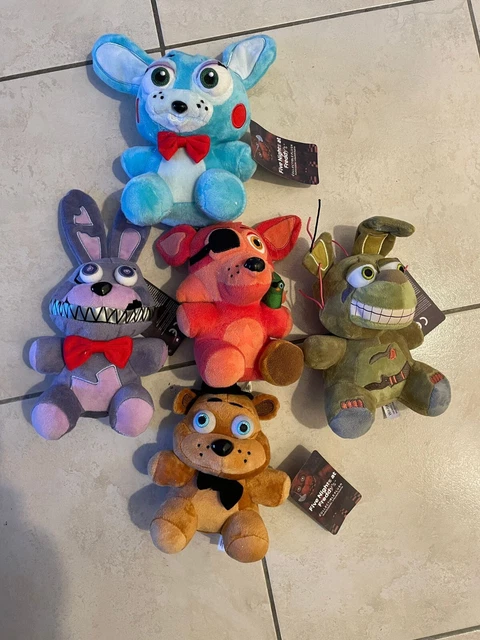 Peluche Toys-freddy's Five Nights Personnages en peluche Freddy Bear,  Bonnie, Chica, Little Fox, Peluche Doll, Brown Bear