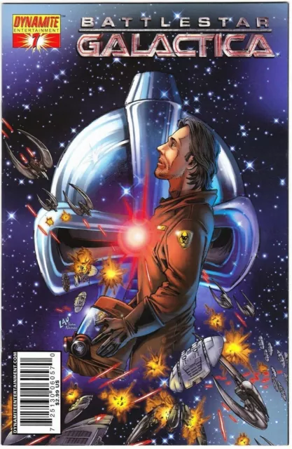 Battlestar Galactica #7 - Cover C Variant - 1St Print - Dynamite 2007